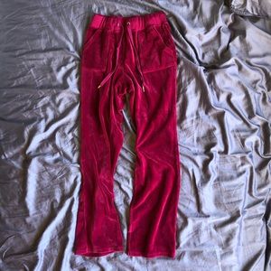 Juicy Couture velvet pants